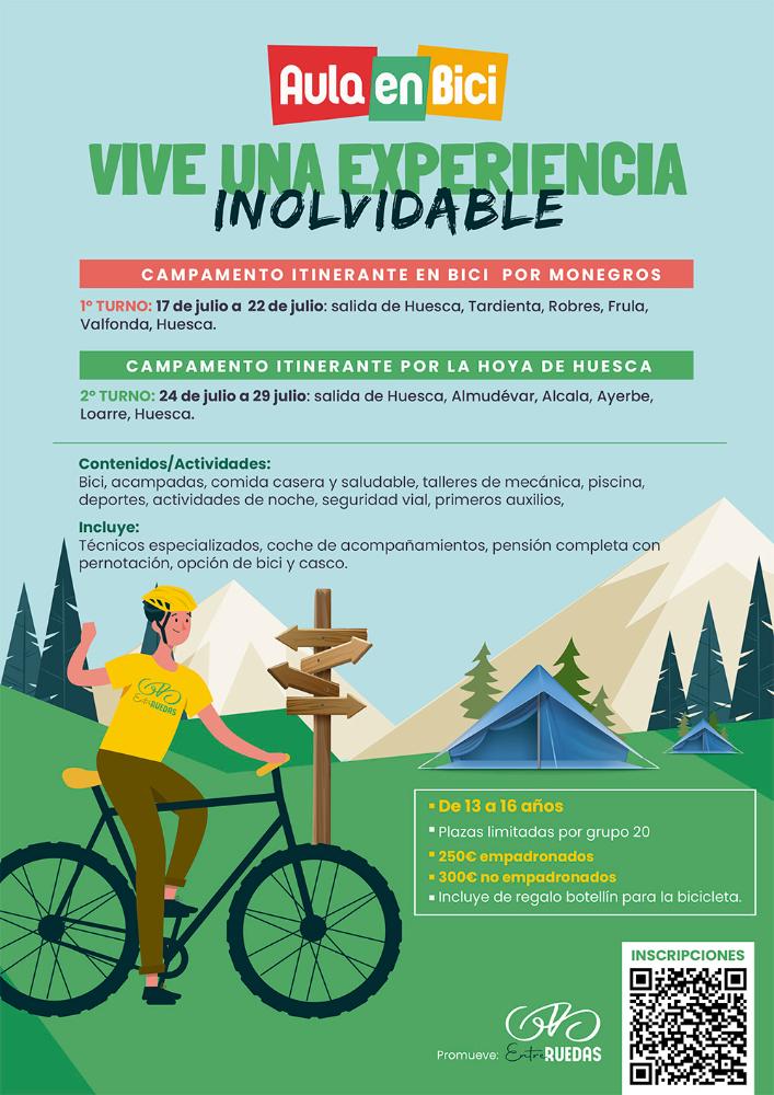 Imagen Hozona lanza un campamento itinerante en bici con parada en Robres