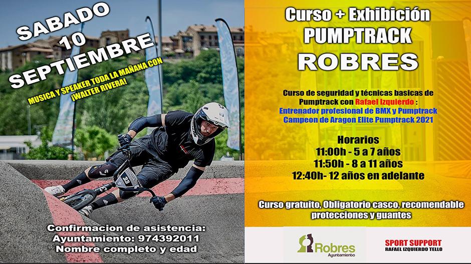 Imagen Robres organiza una exhibición y curso en su pista de 'pumptrack'